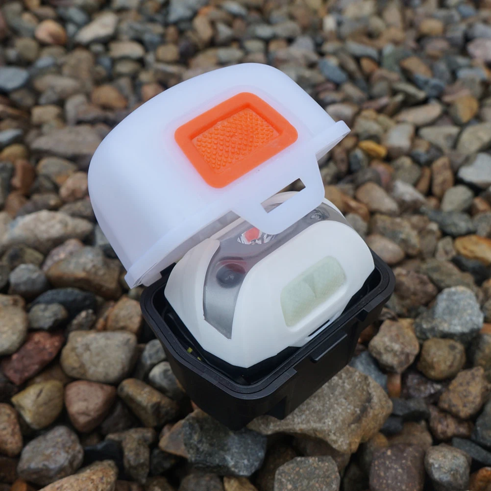 

Headlamp Box Camping Headlight Case Plastic Storage Container Portable Reusable MultiFunction Survival Gear Small Night Light