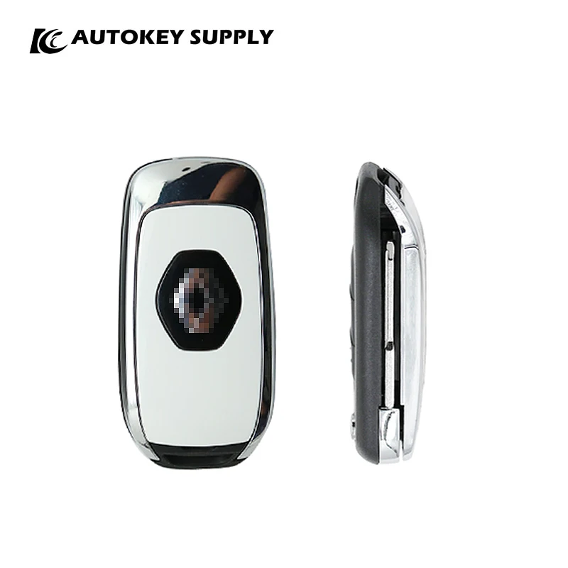Autokeysupply AKRNC421 Llave remota con tapa de 3 botones 433MHz FCC ID # ID del chip CWTWB1G767 # PCF7961M(Chip 4A) (HITAG AES) Para Renault