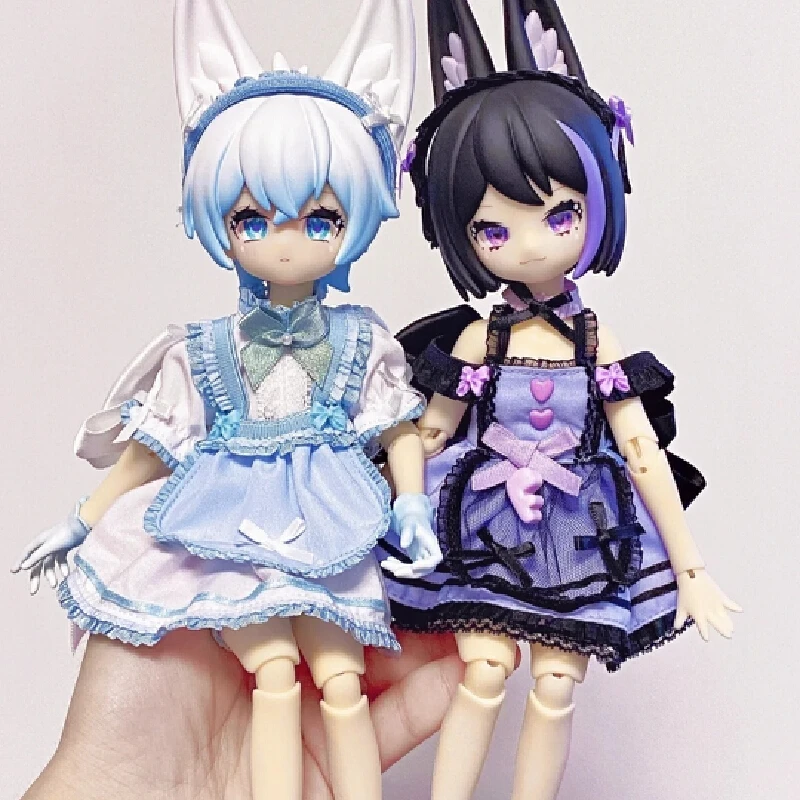 

In Stock New Ufdoll Tea Drink Series Mini 6 Points Bjd Dolls Anime Action Figure Kawaii Toys Collectible Figurine Birthday Gifts