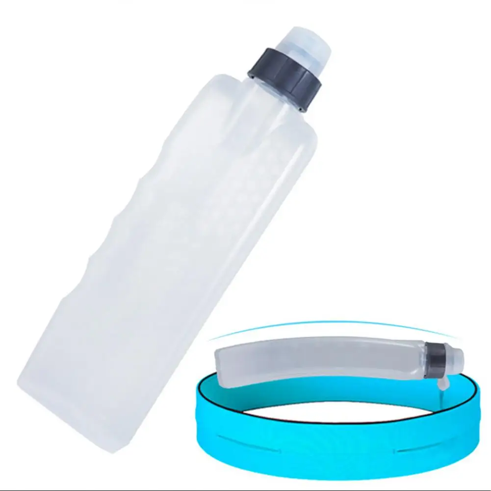 400ML Running Water Bottle Push-Pull Sport Leak-proof Waist Bag Watter Bottle Portable Marathon Gym Fitness Cycling Water Bottle