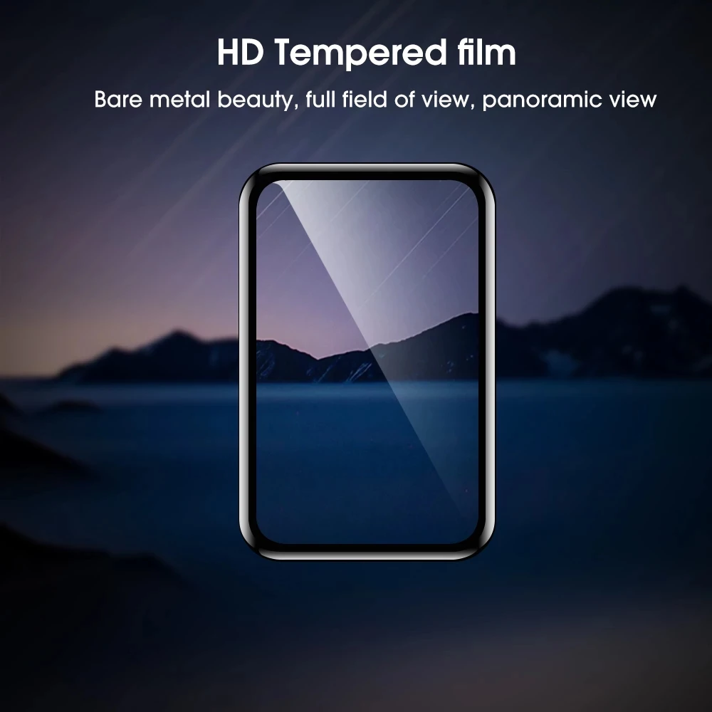 Pelindung Layar Cakupan Penuh PMMA 3D Baru untuk Xiaomi 7 Pro Jam Tangan Pintar Film Pelindung