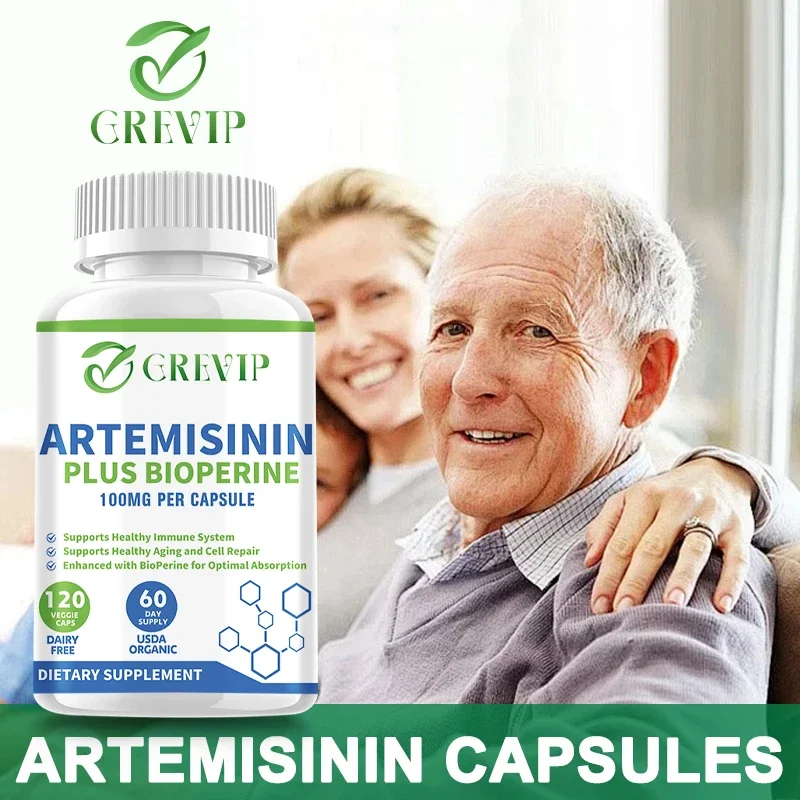 Artemisinin 100mg - Improve The Body\'s Immune System and Help Repair Healthy Cells, Anti-Aging