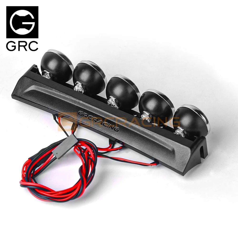 GRC RC Car Roof Spotlight for TRAX TRX4 Bronco K5 Axial Scx10III Off-Road Rally Spotlight Accessories #G170H