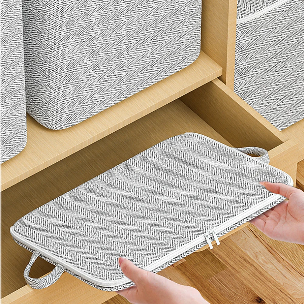 Extra Large Non-Woven Moving Bag for Clothes & Quilts Foldable Bedroom Quilt Storage Organizer Portable Sack