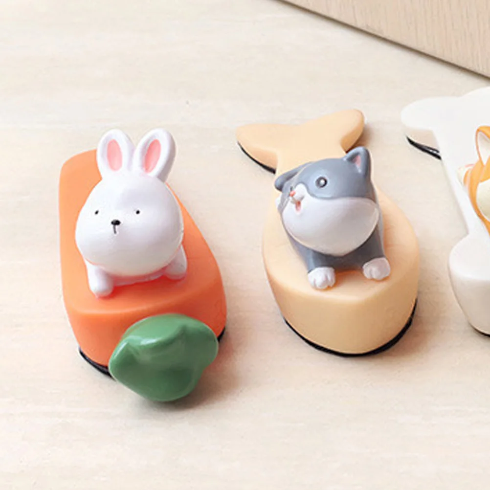 

Premium Rabbit-Shaped Door Stopper Required Non-Slip Door Holder for Apartment School Restaurant Mute Bumper
