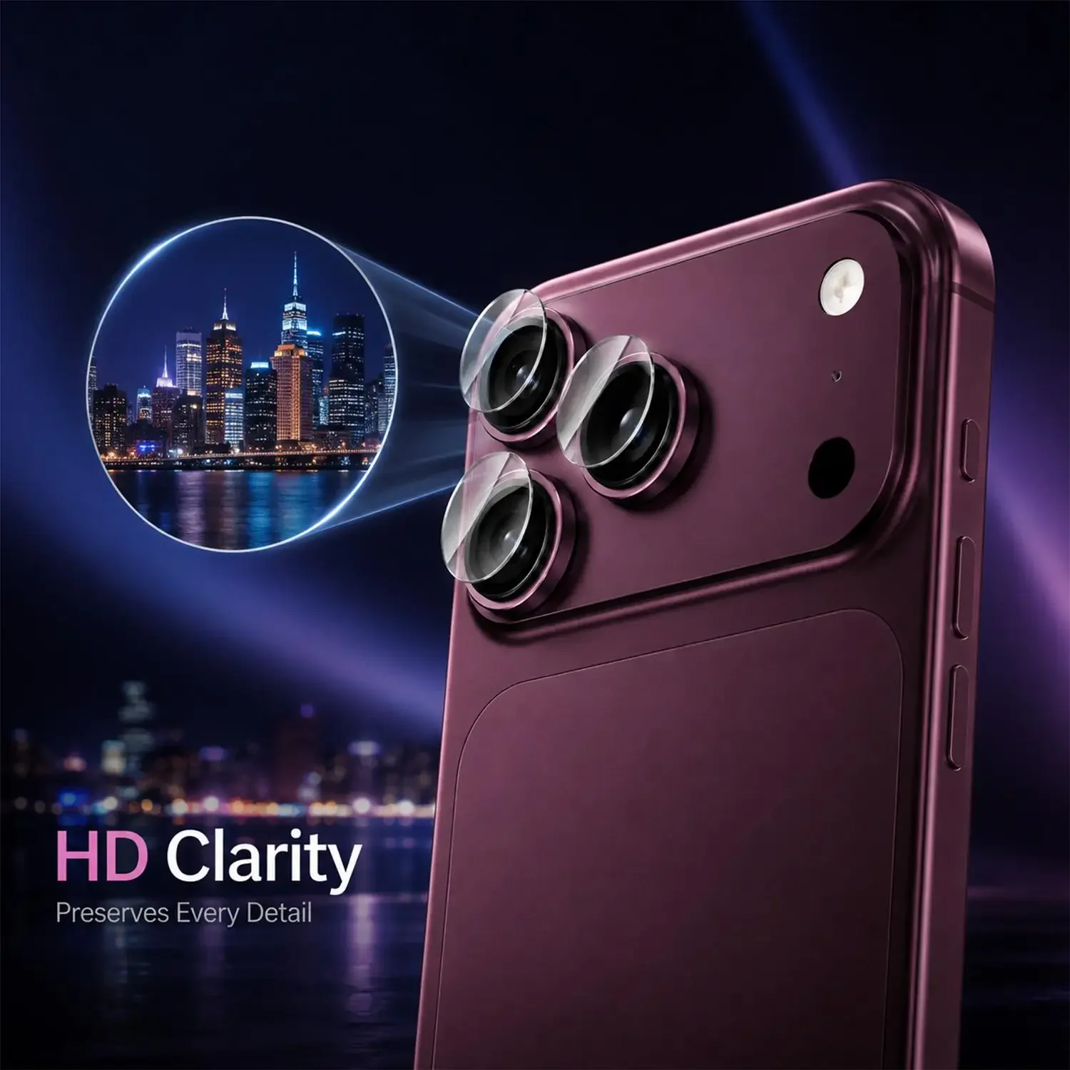 5-1sets for IPhone 18 Pro Max 18 Ultra Fold Tempered Glass HD Clear Camera Lens Protector Anti-scratch Protective Back Lens Film