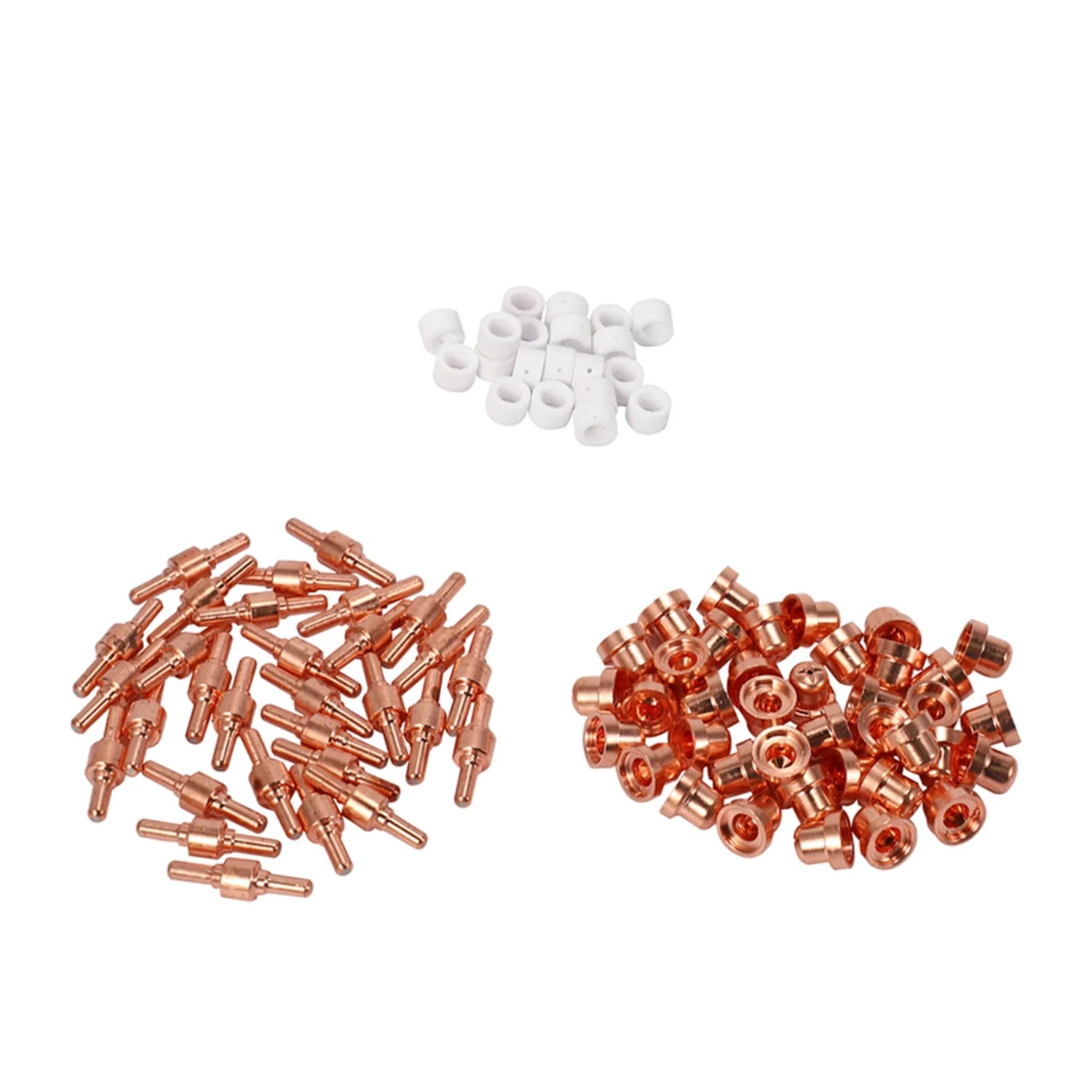 

A50I 100Pcs PT-31 -40 Air Plasma Cutter Cutting Nozzles Electrode Tip Torch Consumable Kits 40A Fit For LGK-40 CUT-40 BPS40