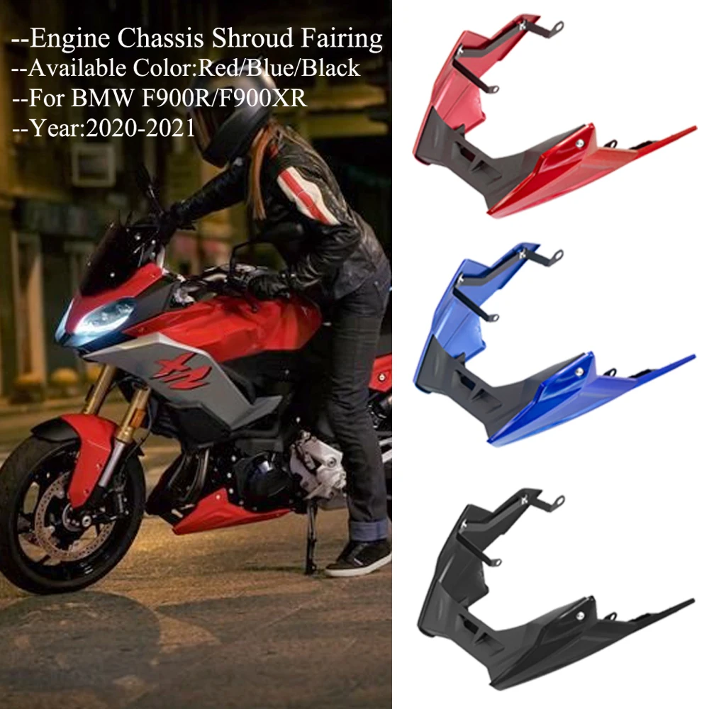 

Motorcycle Engine Chassis Shroud Fairing For BMW F900R F900XR F900 F 900 R/XR 2020-2024 Exhaust Shield Guard Protection Cover