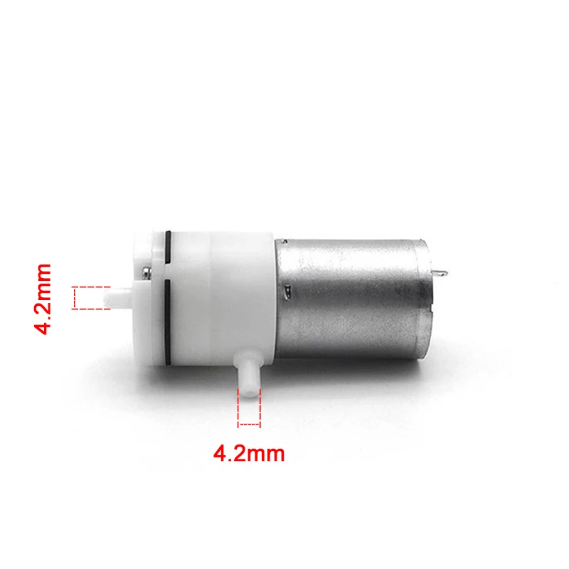 3.7V 6V 12V 370 Mini Air Pump Electric Micro Vacuum Booster Motor for Beauty Instrument Medical Treatment Breast Pump Noise 65db