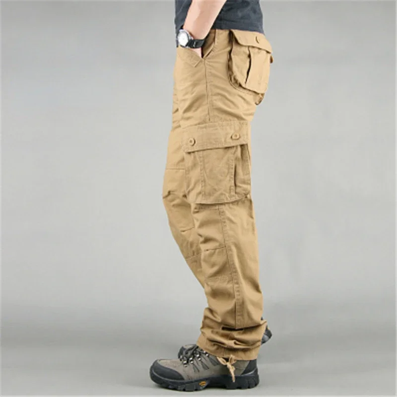 MRMT 2024 Brand New Men's Three-Dimensional Pocket Outdoor Multi-Pocket Overalls Men's Casual Men's Large Size