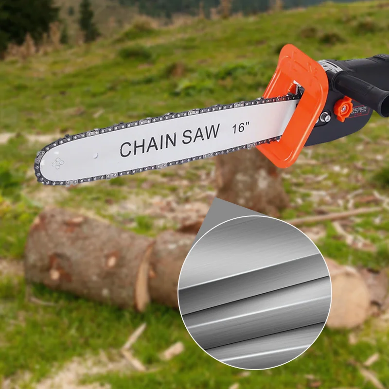 

Cordless high-power lithium battery chainsaw Brushless 12/16 inch Chian Saw High-Power Lithium-Ion Chainsaw Set without Battery