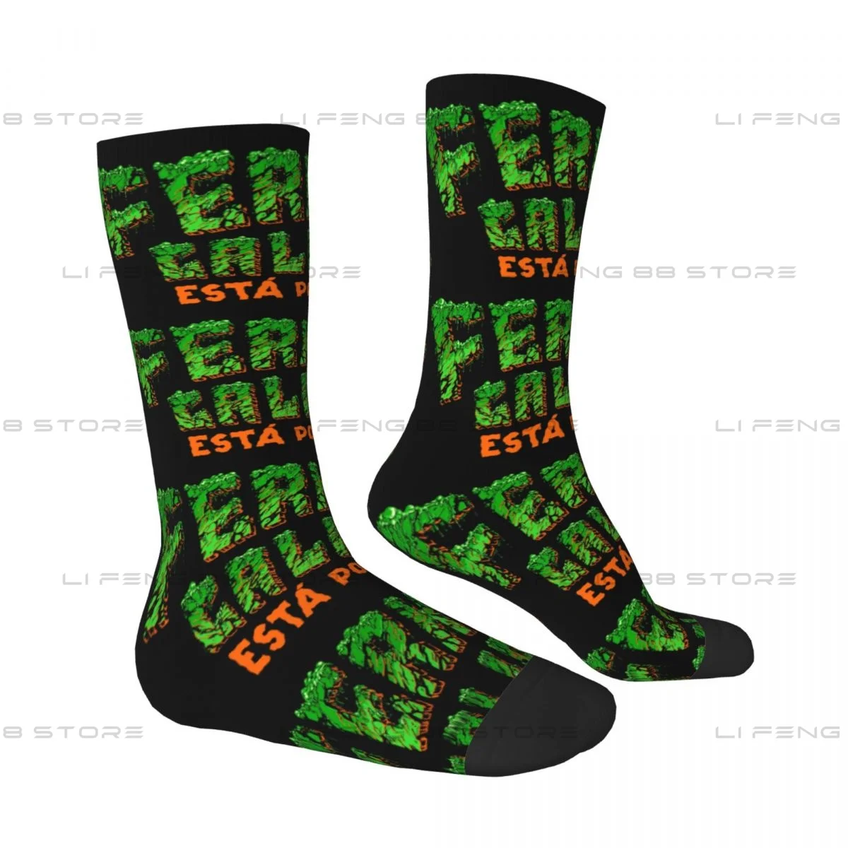 Ferxxo Ferxxocalypse Rapper Feid Music Album Unisex Winter Socks Cycling Happy Socks Street Style Crazy Sock