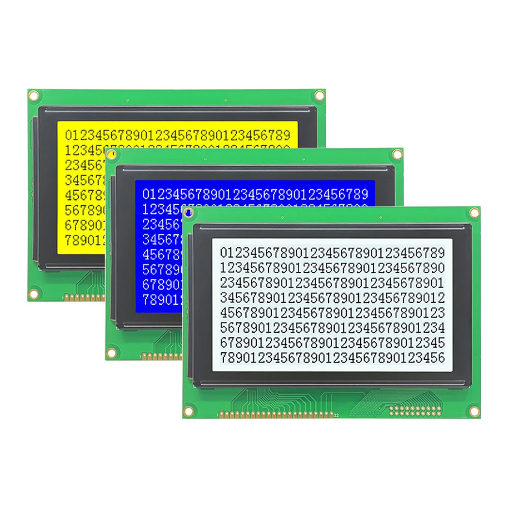 4.7-inch 240X128 Graph Lattice LCD Screen JXD240128B Monochrome Screen LED Backlight LCM Module T6963C/UC6963 Controller