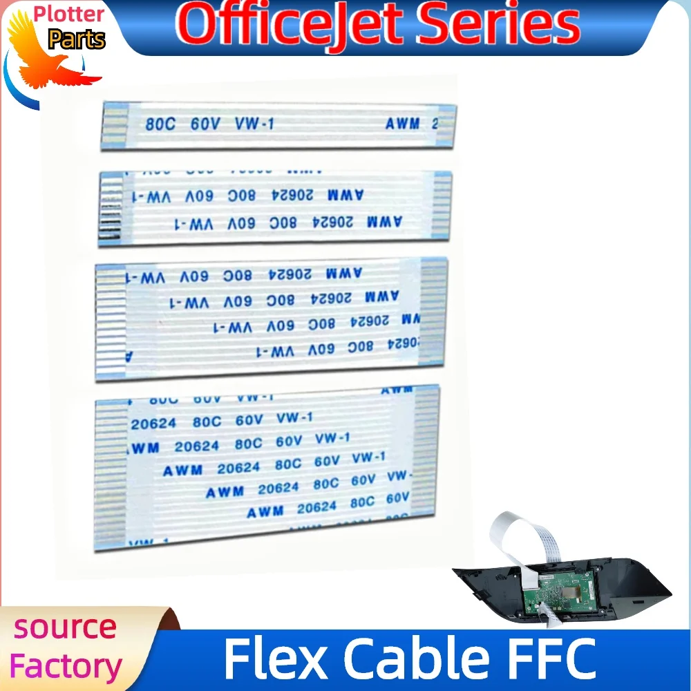 Repair Parts  Flat Cable Of Panel Display Screen LCD For HP OfficeJet Pro 7720 8600 8710 All-in-One Printer Part Ink FFC