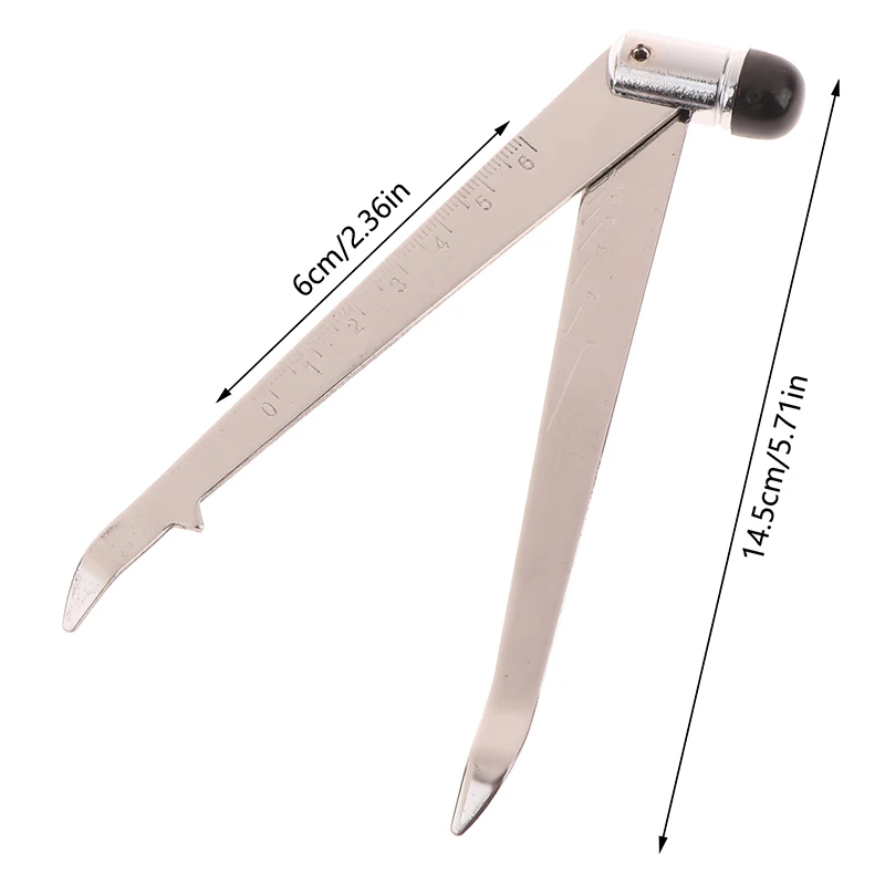 Медицинский ударный молоток из нержавеющей стали со шкалой, неврологический массаж, коленный молоток, перкуссия, рефлексы, диагностическая перкуссия