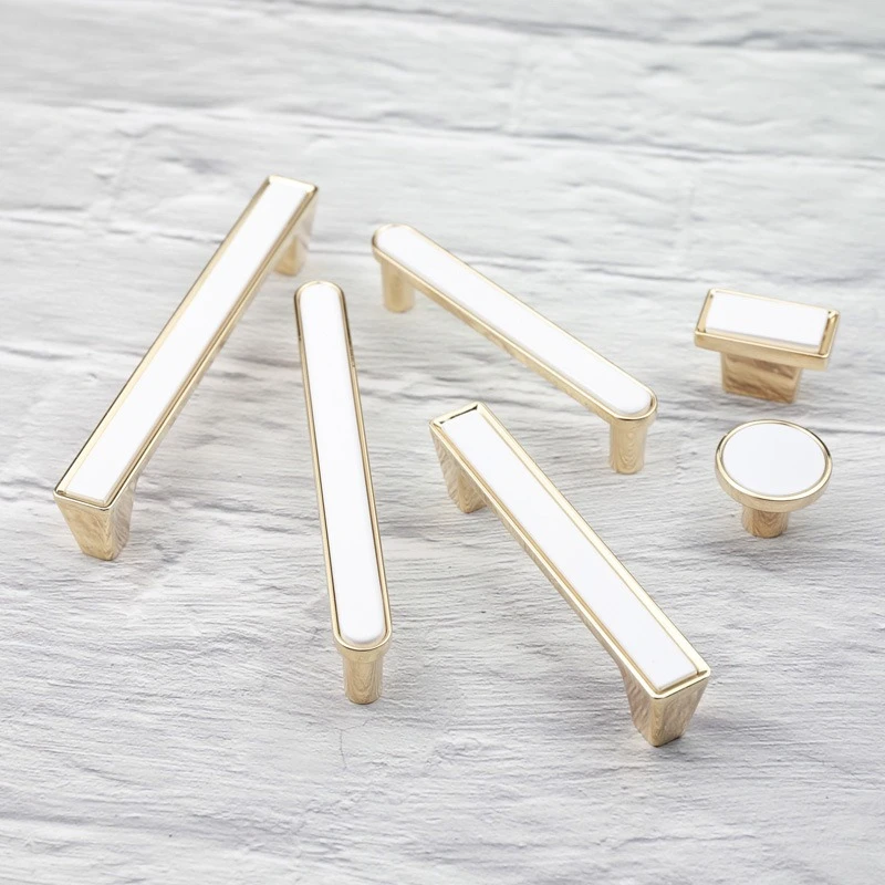 1pc puxadores de móveis modernos liga de zinco armários de cozinha porta puxa gaveta alças ferragem de melhoria da casa