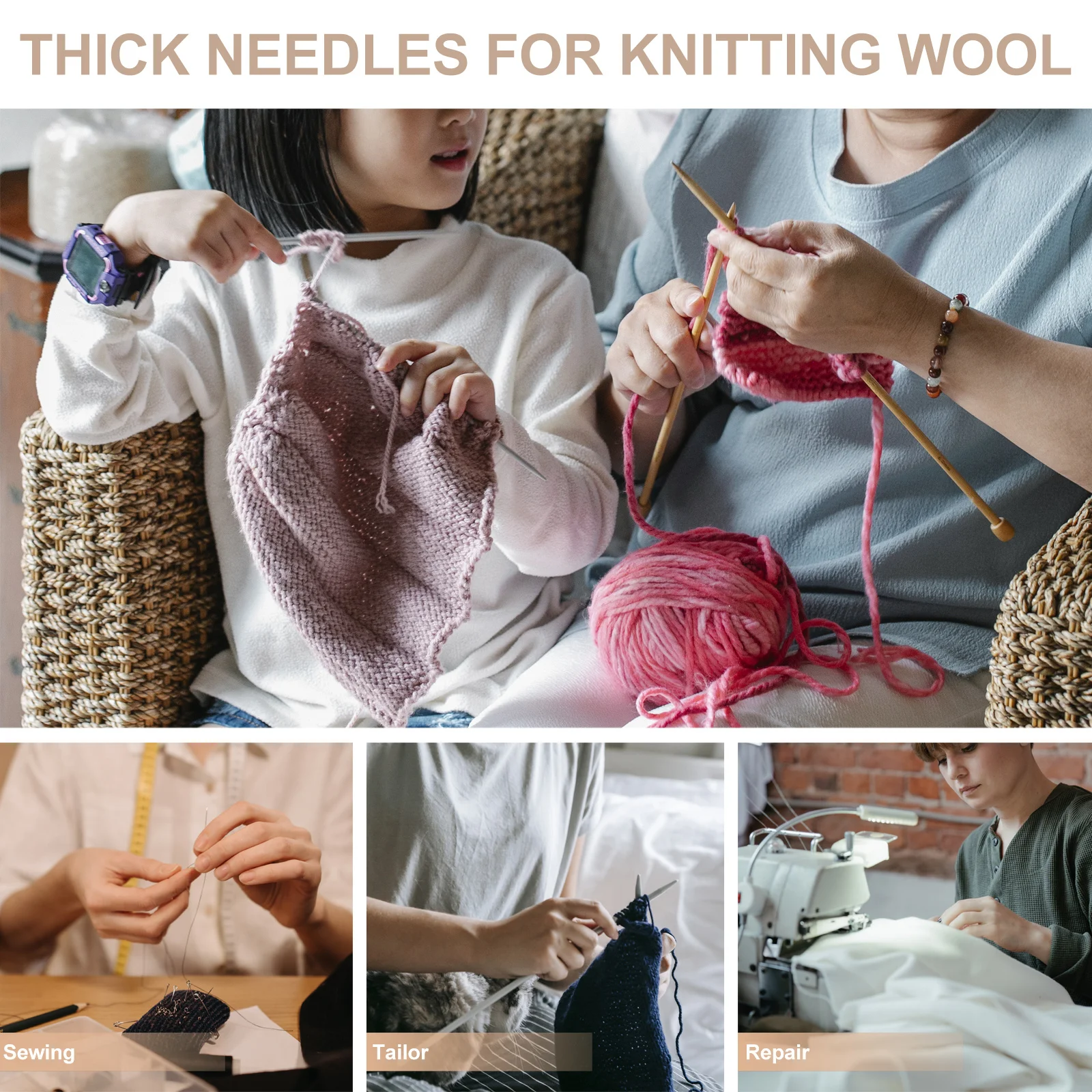 

1Set Crochet Hooks Set Ergonomic Design Knitting Hook for Yarn Crafting Ideal Beginner Intermediate Crocheter Gift Compact