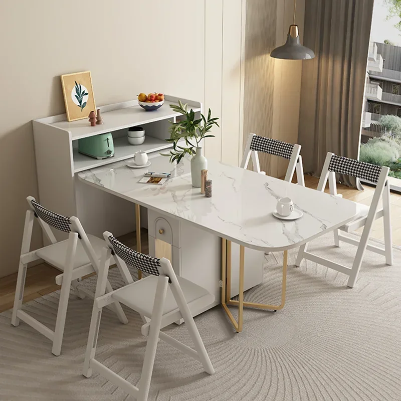 

Экономия места Выдвижной обеденный стол Съемный складной обеденный стол Многофункциональный Бесплатная доставка Juegos De Comedor Мебель для комнаты