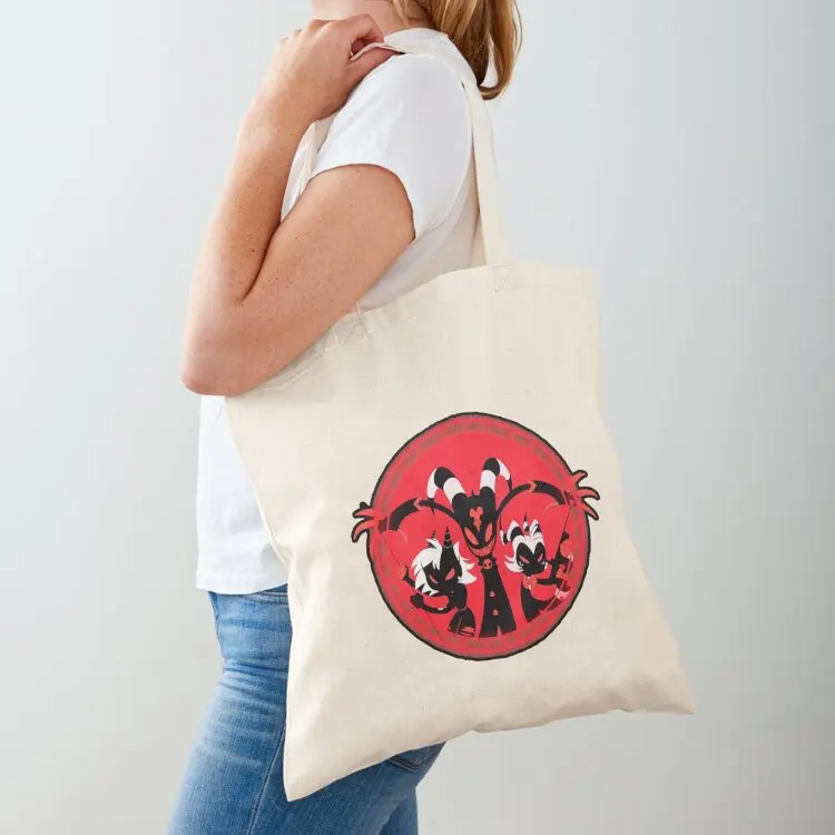 

Helluva Boss Helluva Boss - Tote Bag woman shopping bag Canvas stote bag Custom Cloth