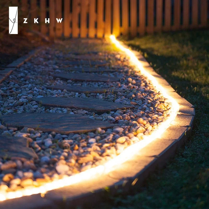 LED Line Light,Garden Waterproof Decorative Light Strip,Outdoor Landscape Ladder Light,Step Light,with Outdoor Landscape