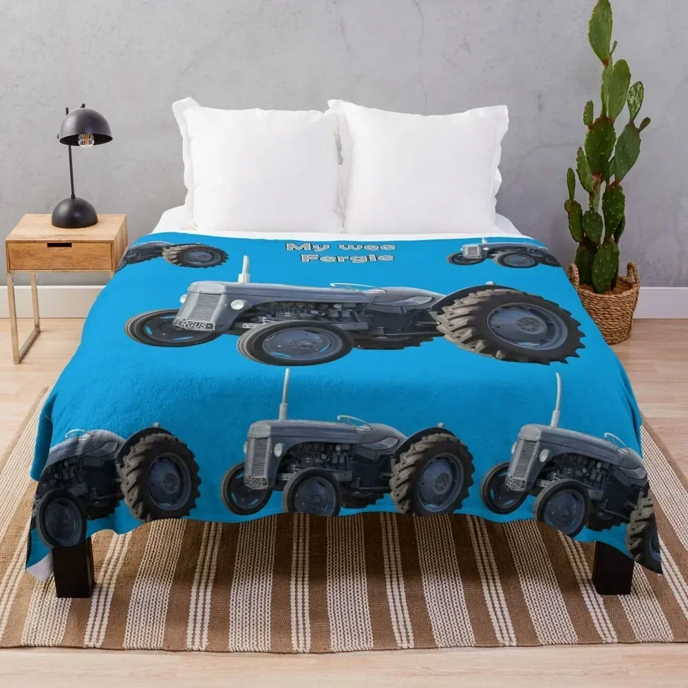 

My wee grey Fergie Throw Blanket All Weather Soft Throw Blanket for Sofa