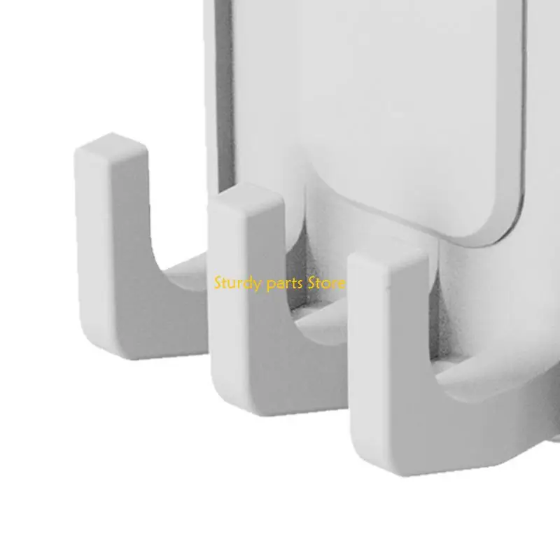 

97QC Double Side Towel Clothes Hanging Hook Bathroom Robe Clothes Hanger Towel Rack