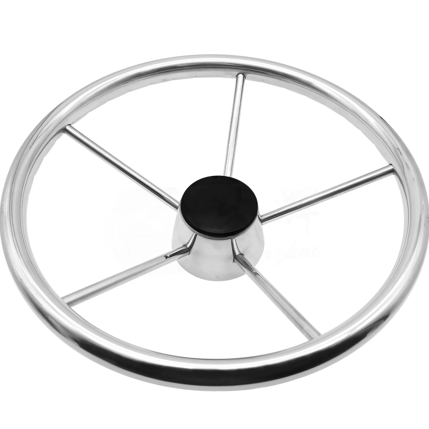 

STLF 316 Stainless Steel Manufacturer Marine Silver Boat Steering Wheel