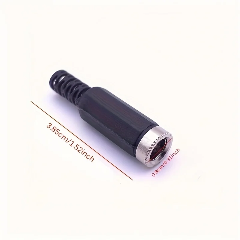 5 Paar/10 Pairs DC Stekker 5.5x2.1mm Socket Lassen Connector 5.5*2.1 Mannelijke/Vrouwelijke elektrische Sockett