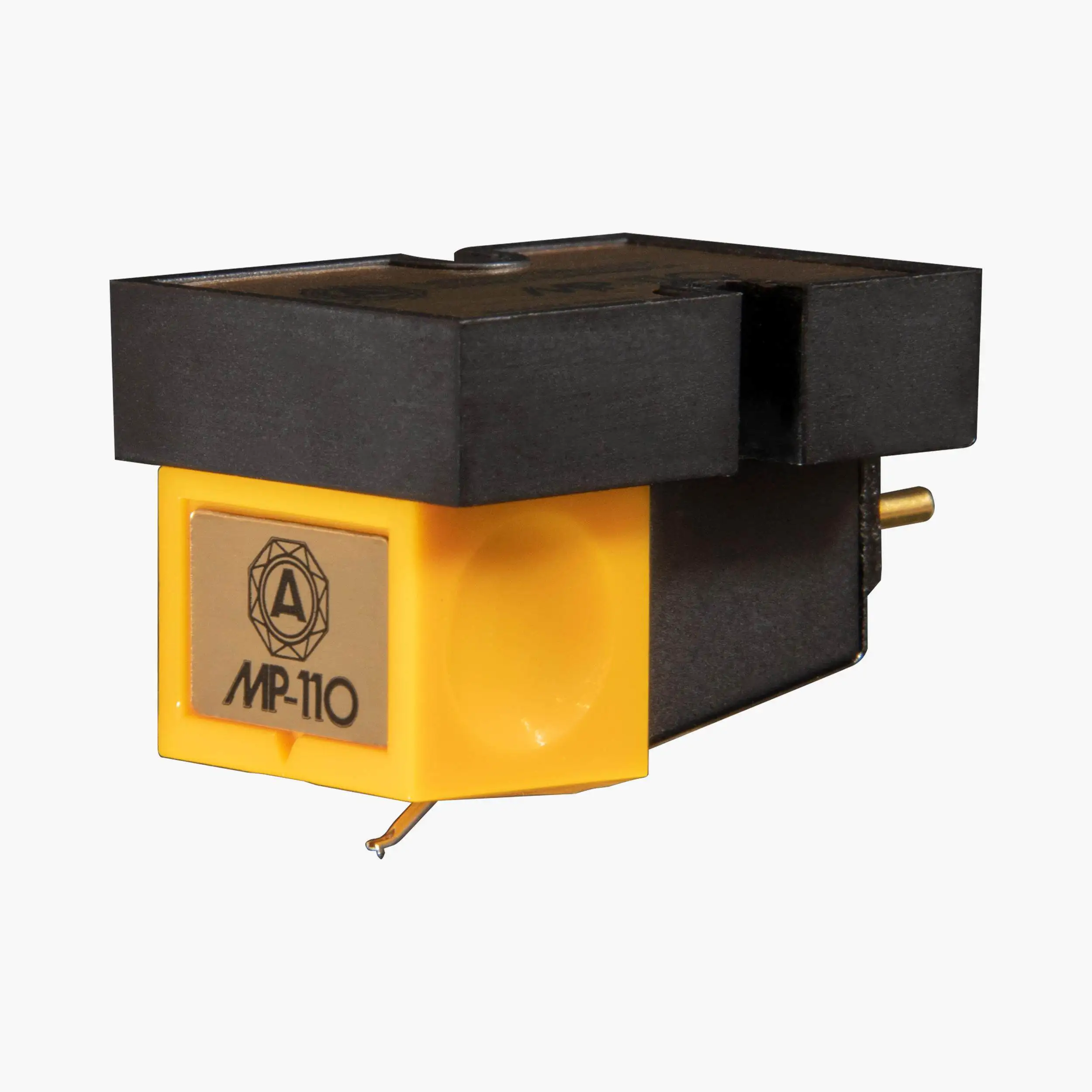 Nagaoka MP-110 Cartridge with Headshell, Replacement Stylus, MM Cartridge for Rock & String Music, Made in Japan