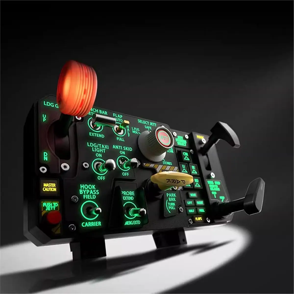 Simulation Flight PTO 2 Panel Takeoff Flight Simulator Accessories for F16 F15 F18 Flight Peripherals