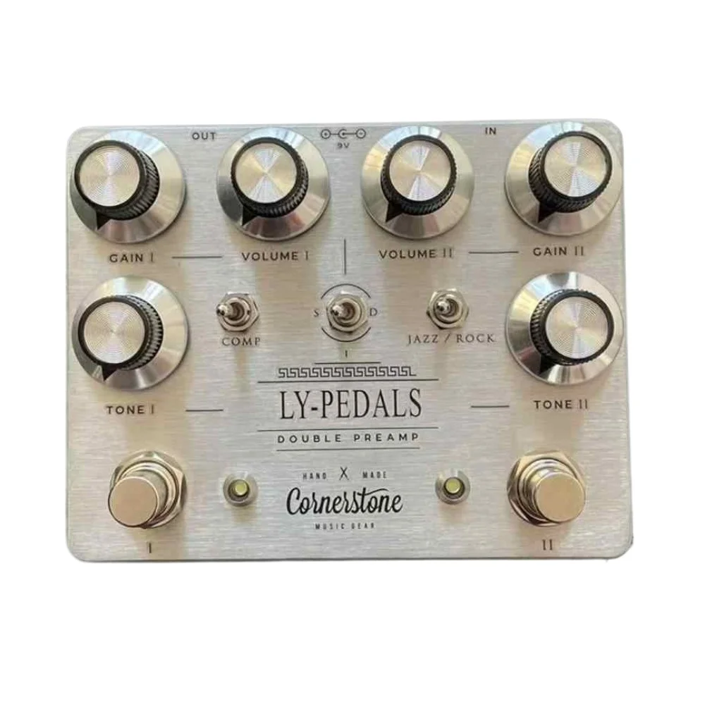 LY-ROCK GLADIO Guitar Effect Pedal Distortion Overdrive Dual