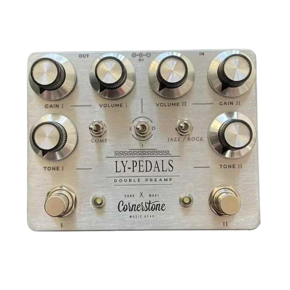 LY-ROCK GLADIO Guitar Effect Pedal Distortion Overdrive Dual
