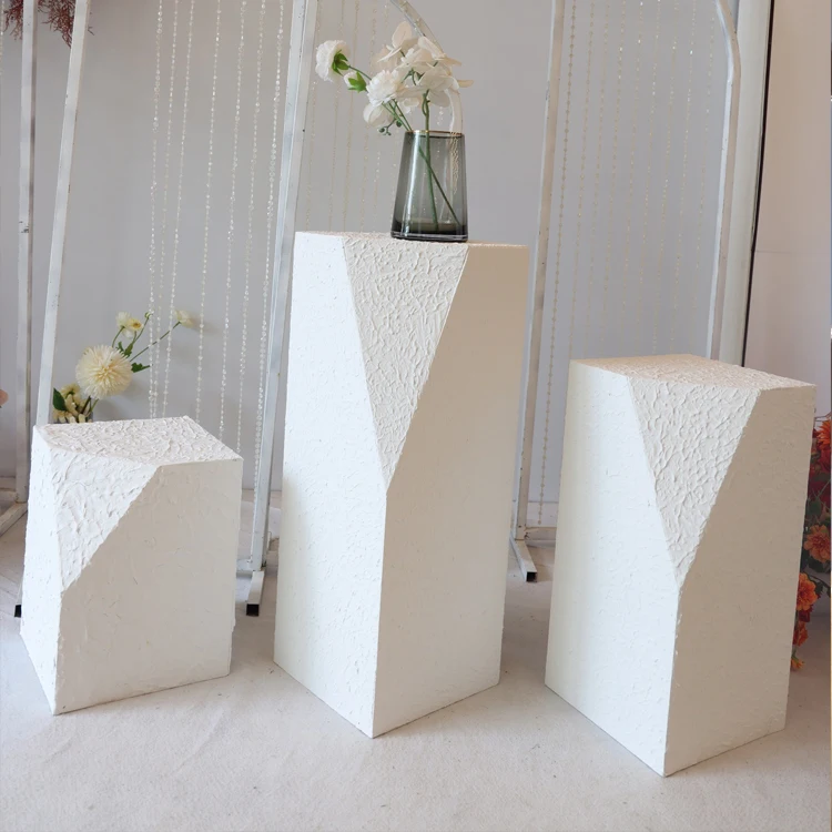 

Customized New Wedding Props, Square Pillars, Road Guide Dessert Table, Cylindrical Wedding Quiet Wind ents