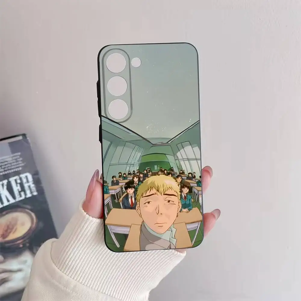 Funda de teléfono Great Teacher Onizuka GTO para Samsung Galaxy A73,72,51,53,52,71,22,5G,Note,J7,8,9 funda negra suave