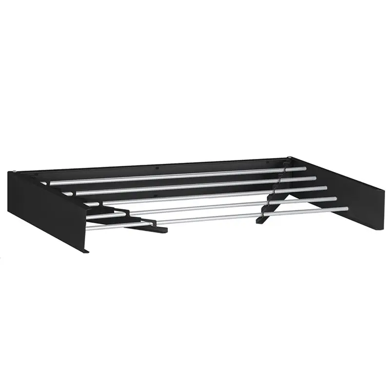 

【ALLOWANCE】Space-Saving Wall-Mounted Clothes Drying Rack Folding Stainless Steel Bathroom Towel Rack Storage Rack