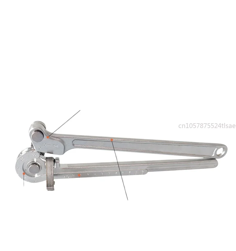 Manual Stainless Steel Pipe Bender 6 8 10 12MM Metal Iron Copper Tube Bending Tool For Plumbing HVAC Industrial Workshop Use