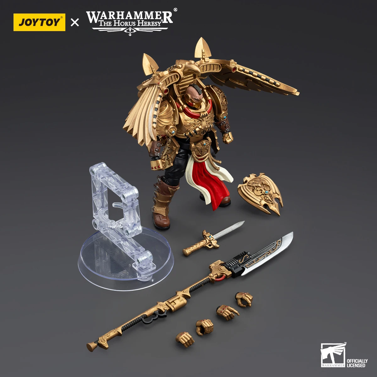 JOYTOY Warhammer "The Horus Heresy" Legio Custodian Venatari Squad Venatari พร้อม Venatari Lance Action Figures Original