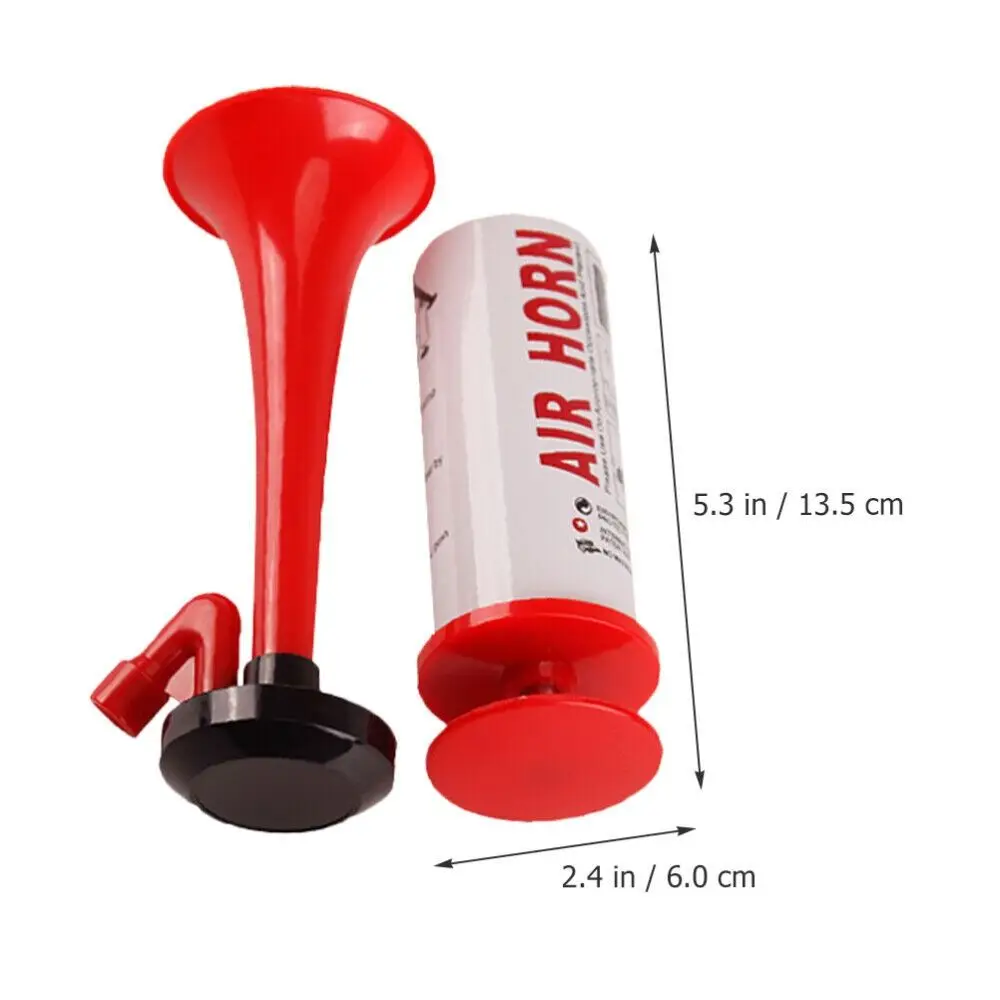 Handheld Air Horn Portable Air Pump Air Horn Party Accessories Security Emergency Air Horns Fire Alarm Horn