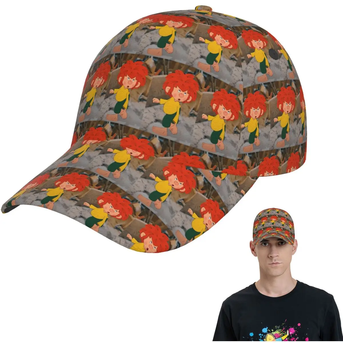 

Бейсболки Pumuckl Mesh Snapback, модные бейсболки, дышащие повседневные бейсболки, уличные унисекс