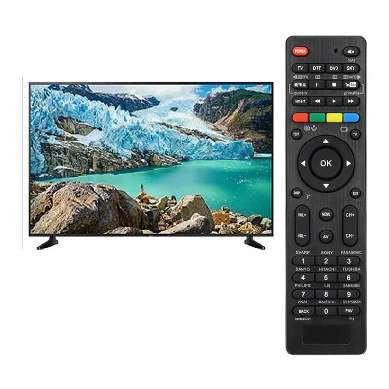 Universal Remote Control Remote Control Replace Remote Control For TV DTT DVD SKY One-Key Search Automatic Matching