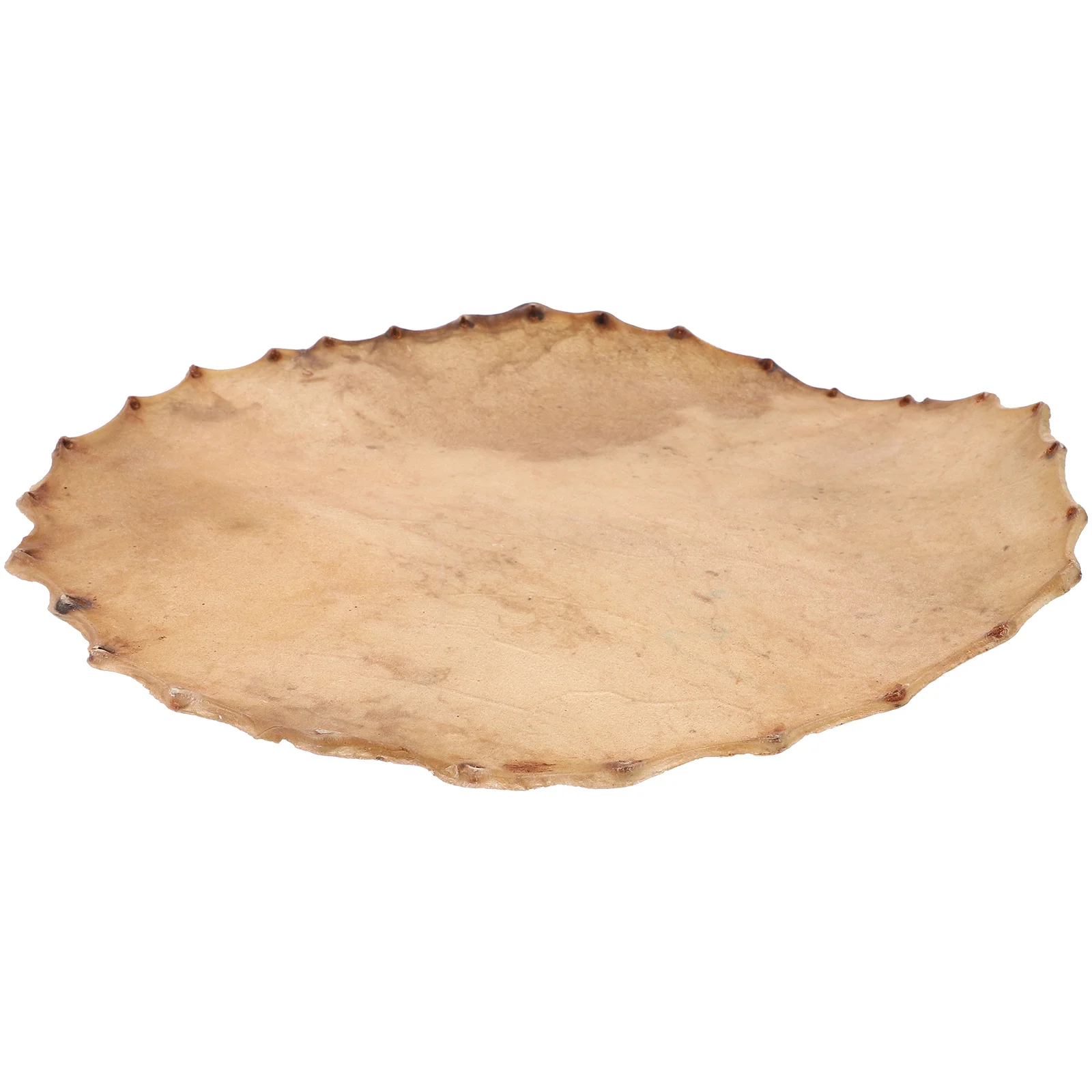 

Drum Skin Cowhide Large Head for Hand Replacement Tambourine Snare Round War Musical Instrument