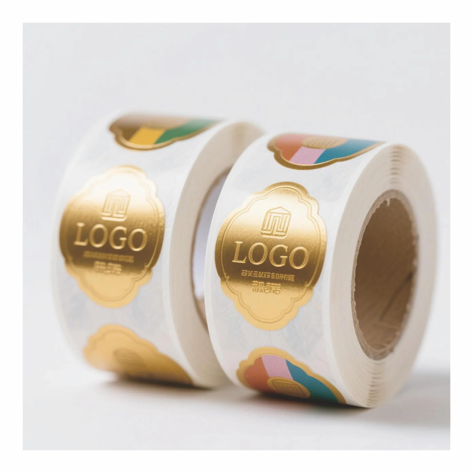 Blind Debossing Combined With Gold Foil Stamping For Subtle Sophistication