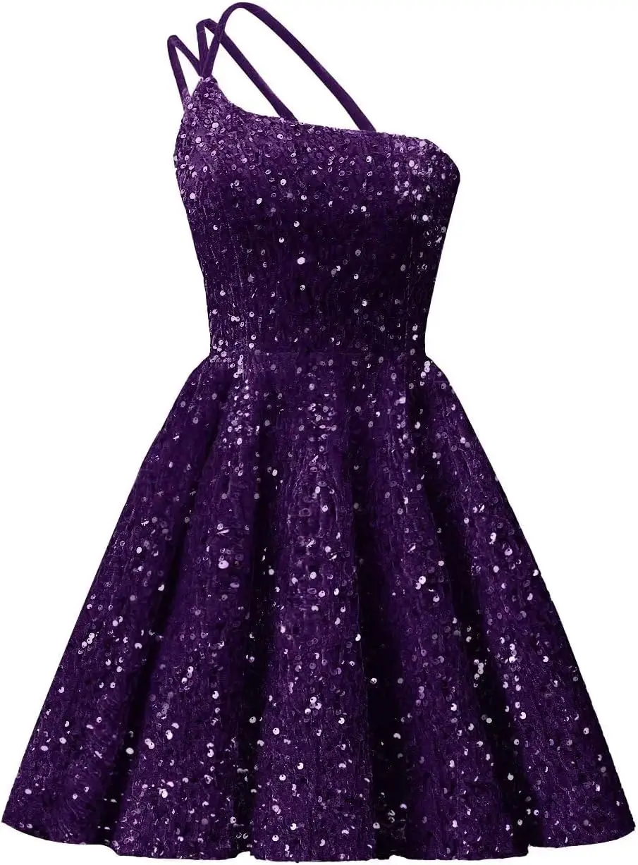 mini-dress-one-shoulder-sequin-homecoming-dresses-for-teens-short-prom-dress-2026-sparkly-a-line-formal-cocktail-party-gown