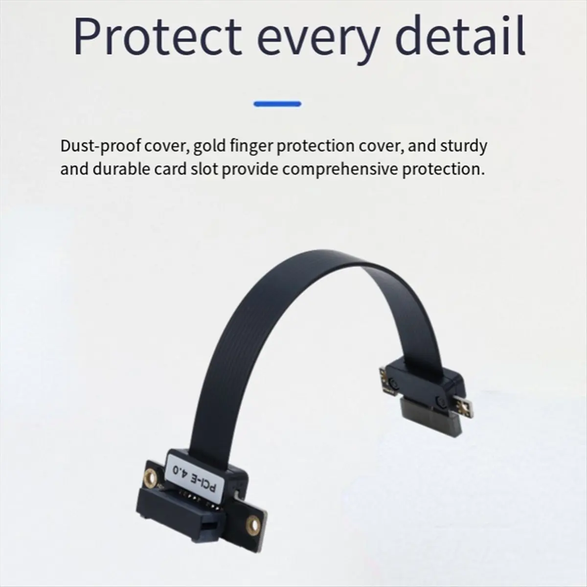 مستقر-20 سنتيمتر PCIE X1 موسع الناهض بطاقة 16Gbps PCI Express 4.0X1 إلى X1 تمديد الشريط كابل PCIE 1X الناهض بطاقة الكمبيوتر B #2