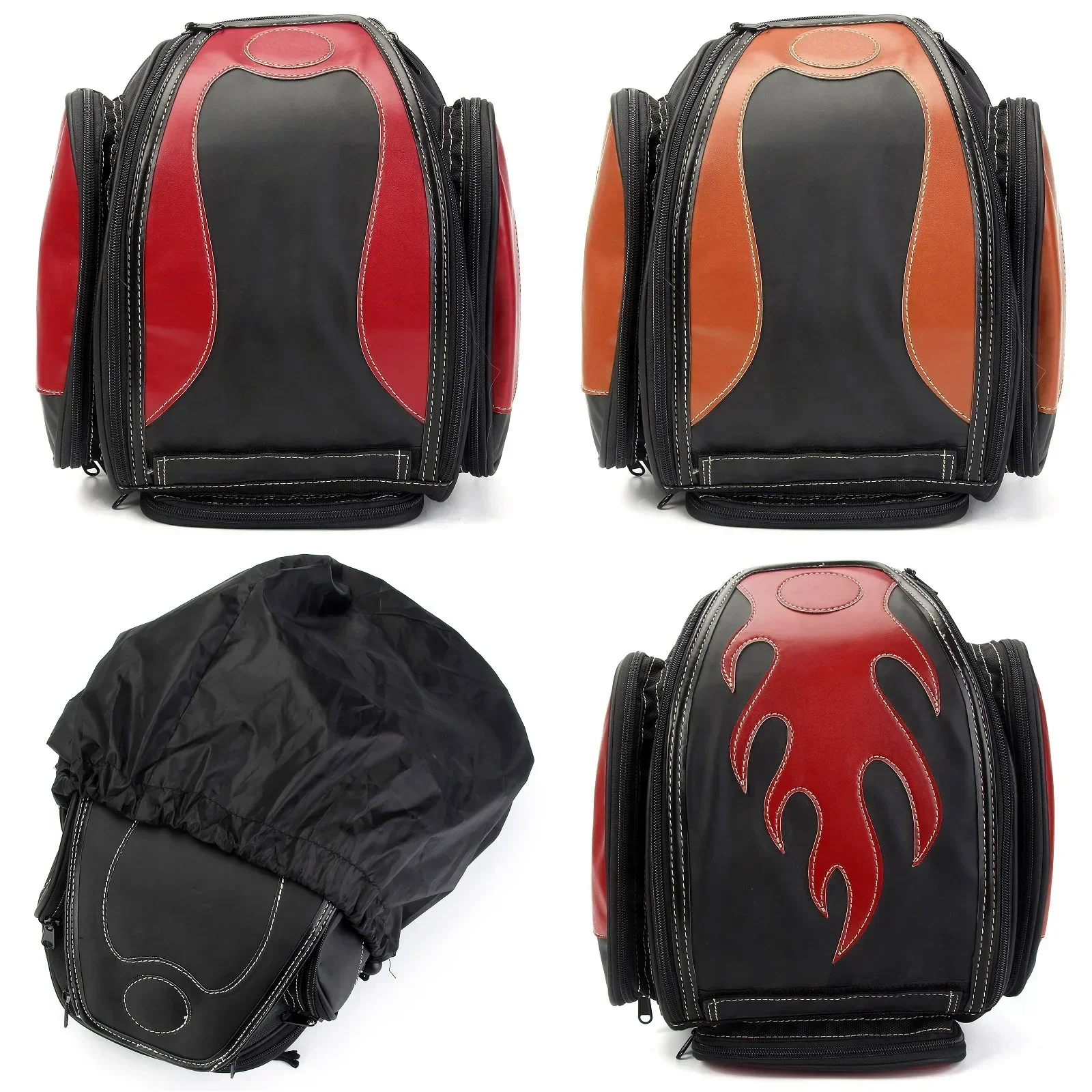 

Мотоциклетная водонепроницаемая сумка для шлема на заднем сиденье, рыцарский дорожный багаж для Harley Indian Honda Suzuki Kawasaki Yamaha Ducati