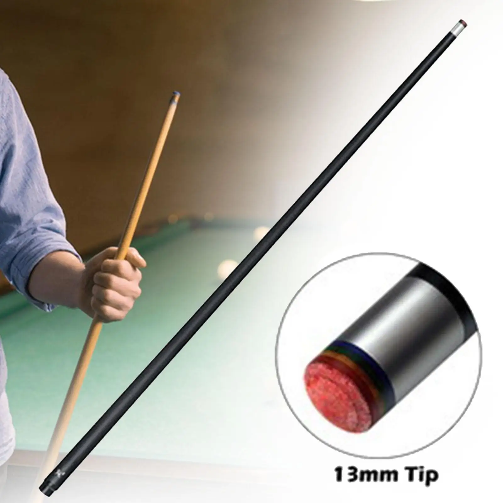 Billiard Cue Front Part Shaft Snooker Pool Cue 74cm Long Accessories Billiard