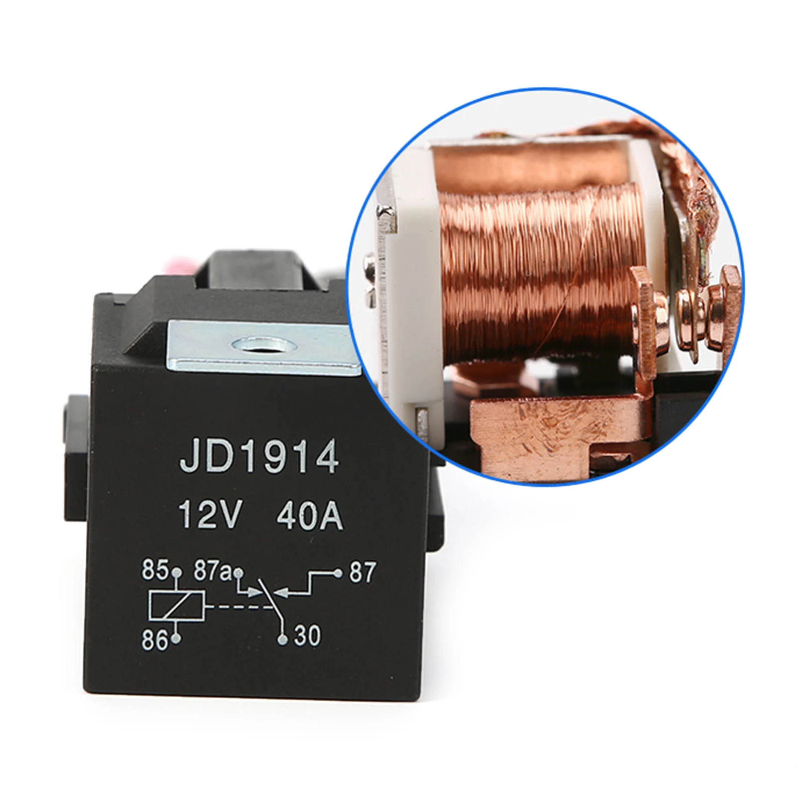 

for DC 12V/24V 4 Pin 5 Pin Waterproof Car Relay Automotive Relays 40A For LED for Head Light Air Conditioner With Relay Dropship