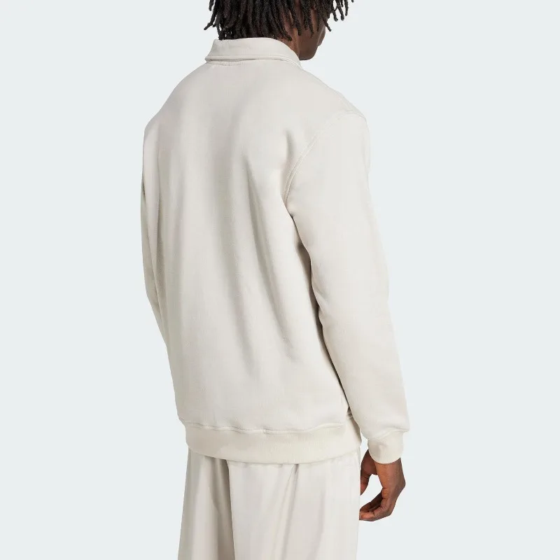 Adidas Clover Men's Stand-Up Collar Sports Loose Pullover JX8172