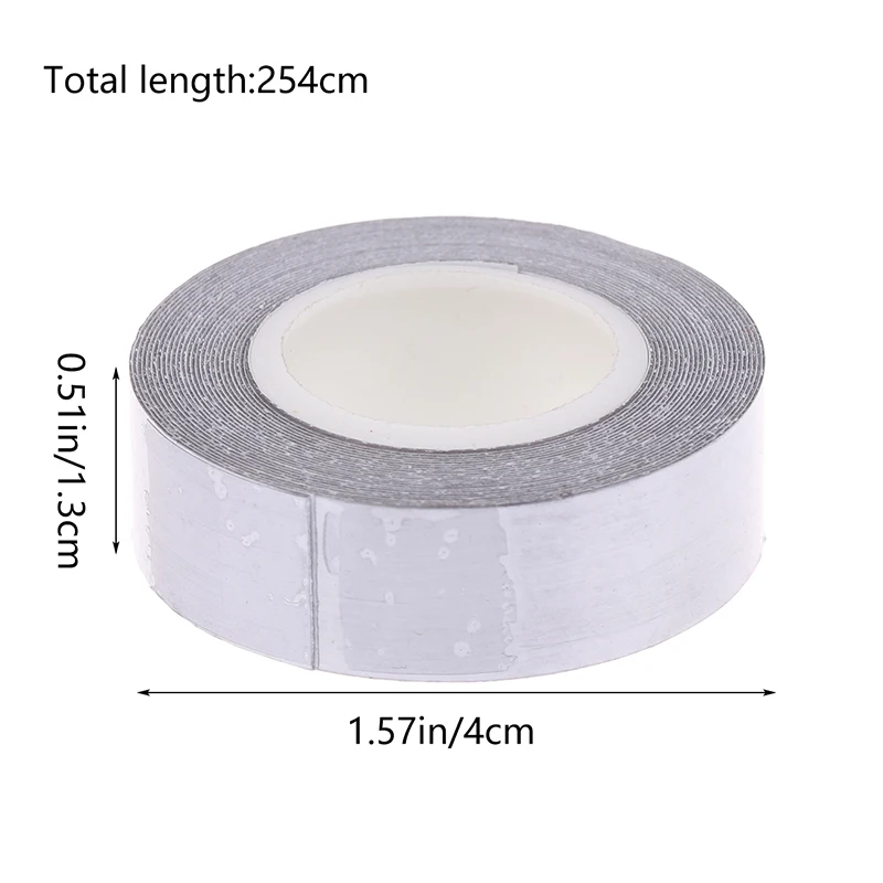 1 لفة 254 سنتيمتر/50 جرام التصاق الذاتي إضافة سوينغ الوزن 1.27 سنتيمتر الرصاص الأوزان جولف الرصاص الشريط ل جولف مضرب تنس Pickleball مجداف