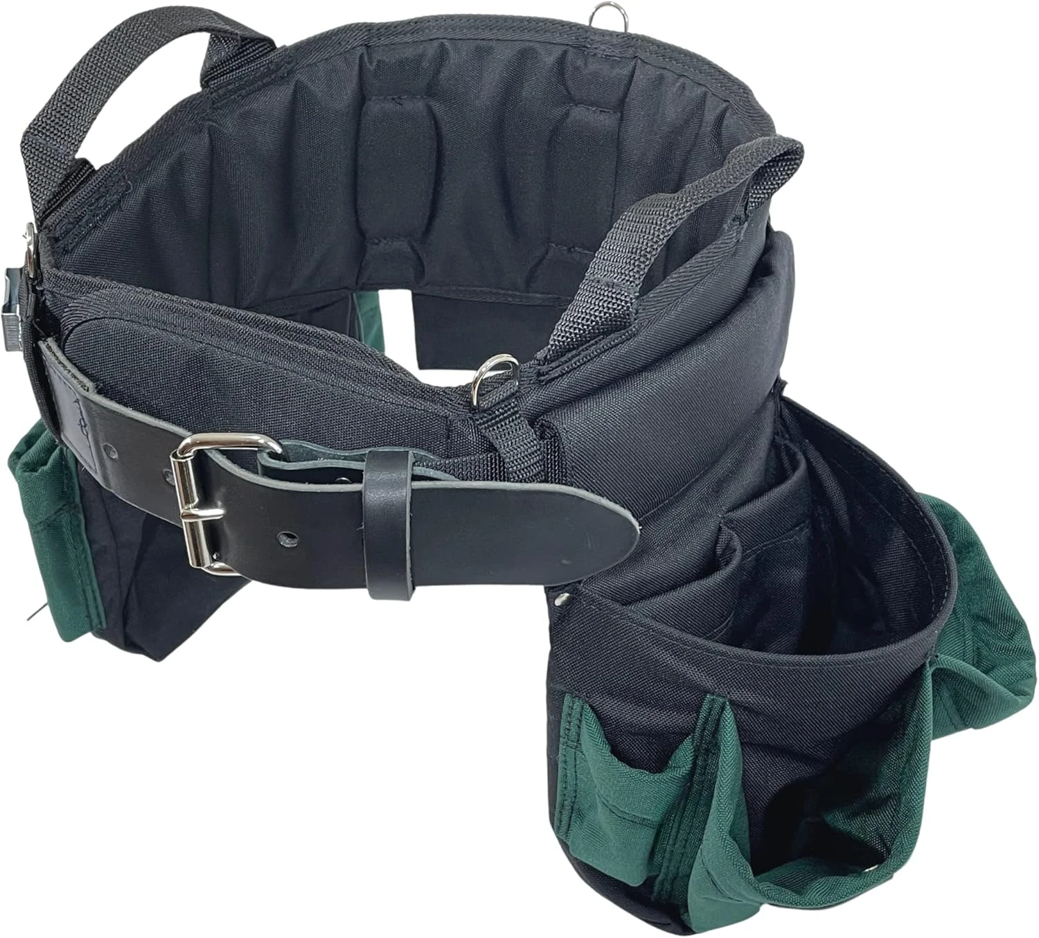 BAG Professional Electrician's MAX Combo with Comfort Back Support Tool Belt, Leather Belt Buckle